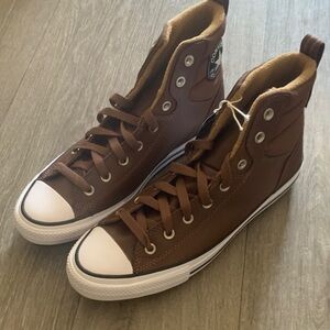 Converse Men's Chocolate High-Top Sneakers